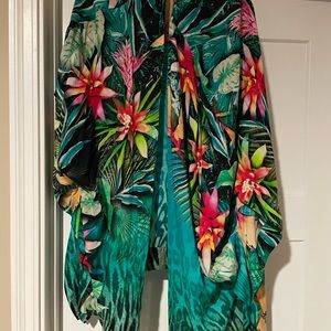 Ruana and sleeveless tank